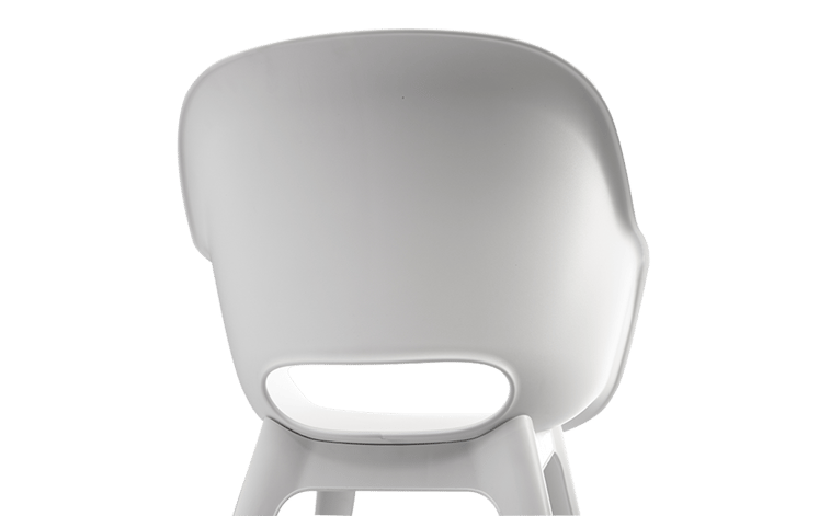 Pack de 2 sillas de exterior Akola - Blanco